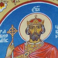 Христианизатор Болгарии Борис Первый. С сайта болгарского иновещания.